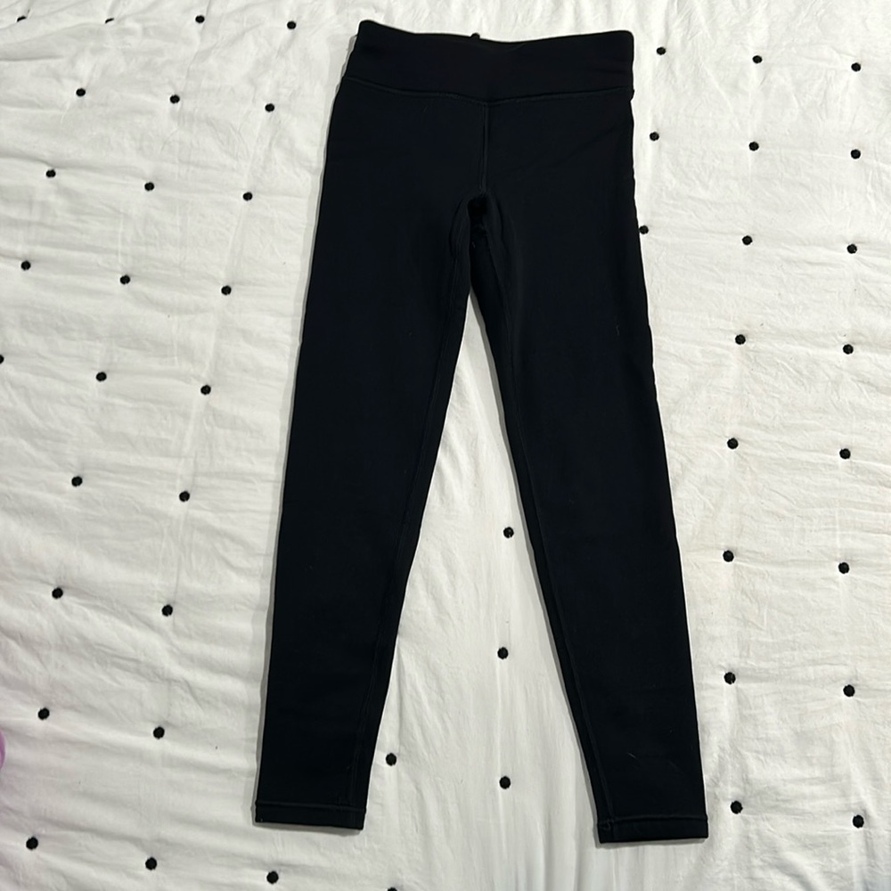 Athleta high rise Polartec leggings size 7